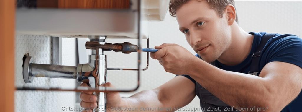 Gootsteen demonteren verstopping Zeist, Zelf doen of pro?