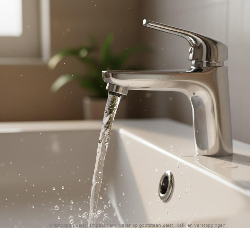 Impact hard water op gootsteen Zeist: kalk en verstoppingen