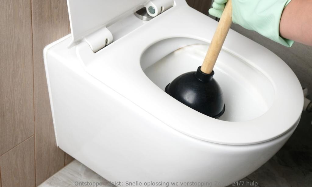 Snelle oplossing wc verstopping Zeist: 24/7 hulp
