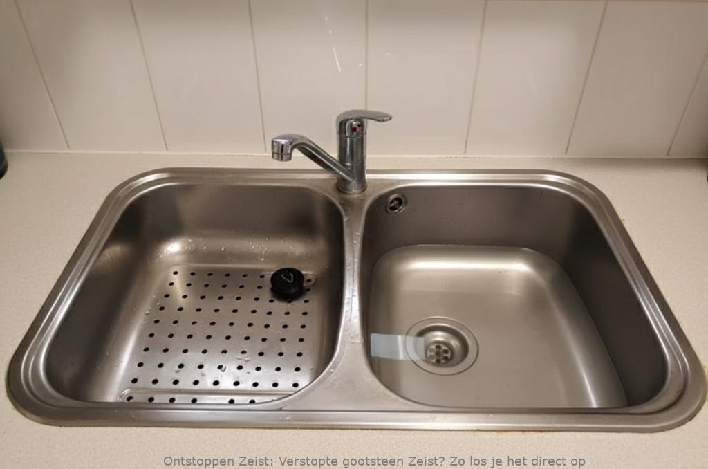 Verstopte gootsteen Zeist? Zo los je het direct op